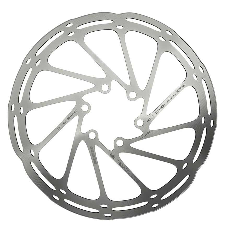 SRAM, Centerline Rounded, Disc brake rotor, ISO 6B, 160mm