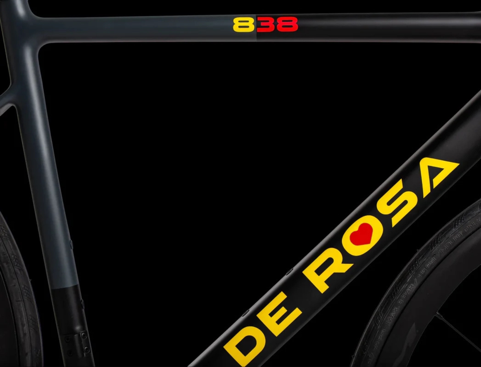 DE ROSA 838 DISC GRIS F1 52CM RIVAL AXS
