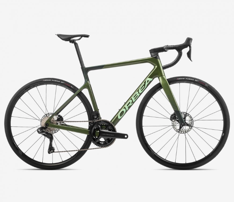 2022 ORBEA ORCA OMR FRAMESET MILITARY GREEN / DARK GREEN METALLIC DISC 55CM