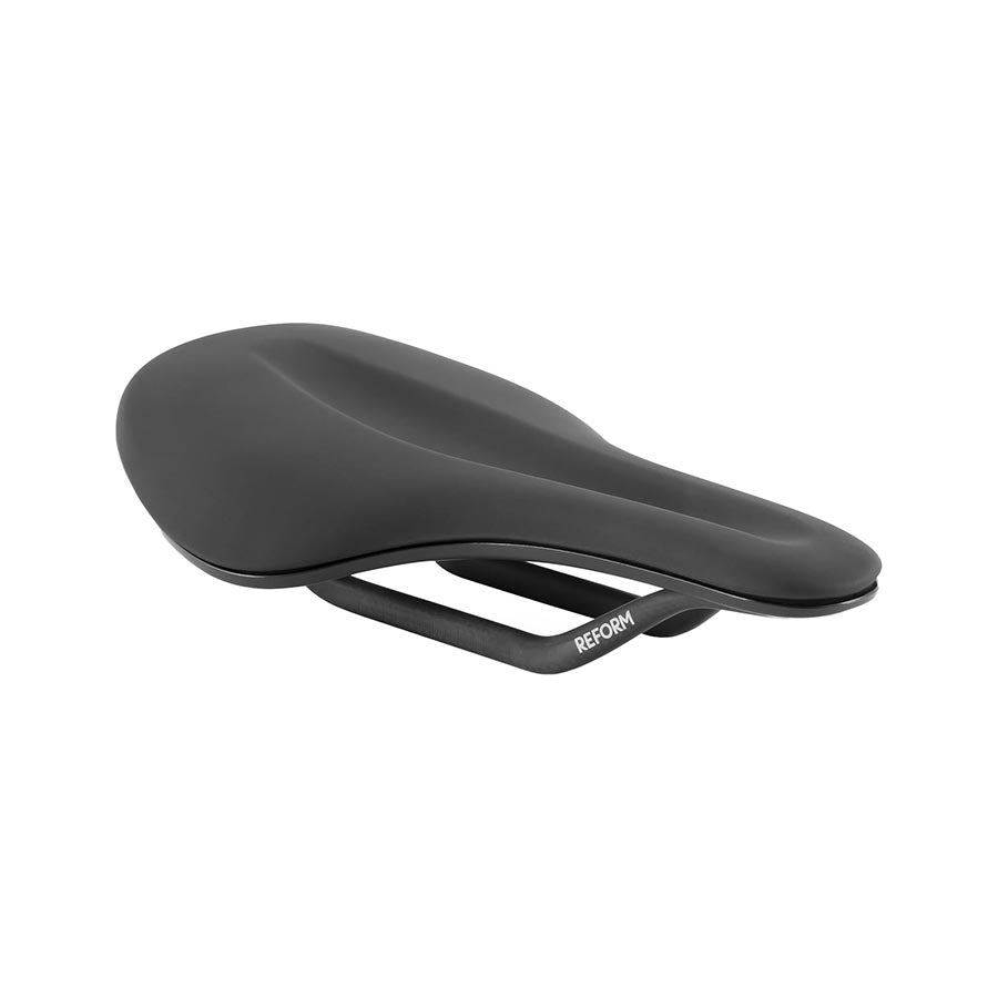 REFORM SADDLES, SEYMOUR, SADDLE, WITHOUT POWER BLOCK, 252 X 142MM, UNISEX, 197G, CARBON BLACK