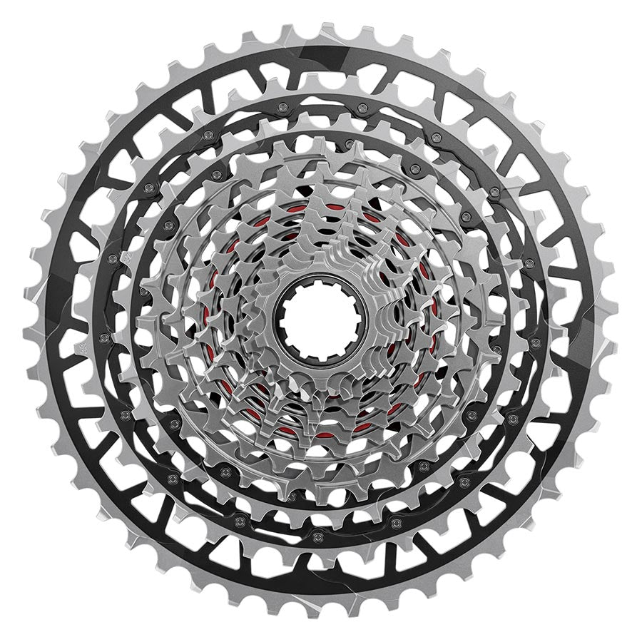 SRAM, XG-1391 XPLR E1, Cassette, Silver/Black, Speeds: 13, 10-46T, XD-R