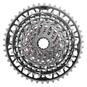 SRAM, XG-1391 XPLR E1, Cassette, Argent/Noir, Vitesses: 13, 10-46T, XD-R