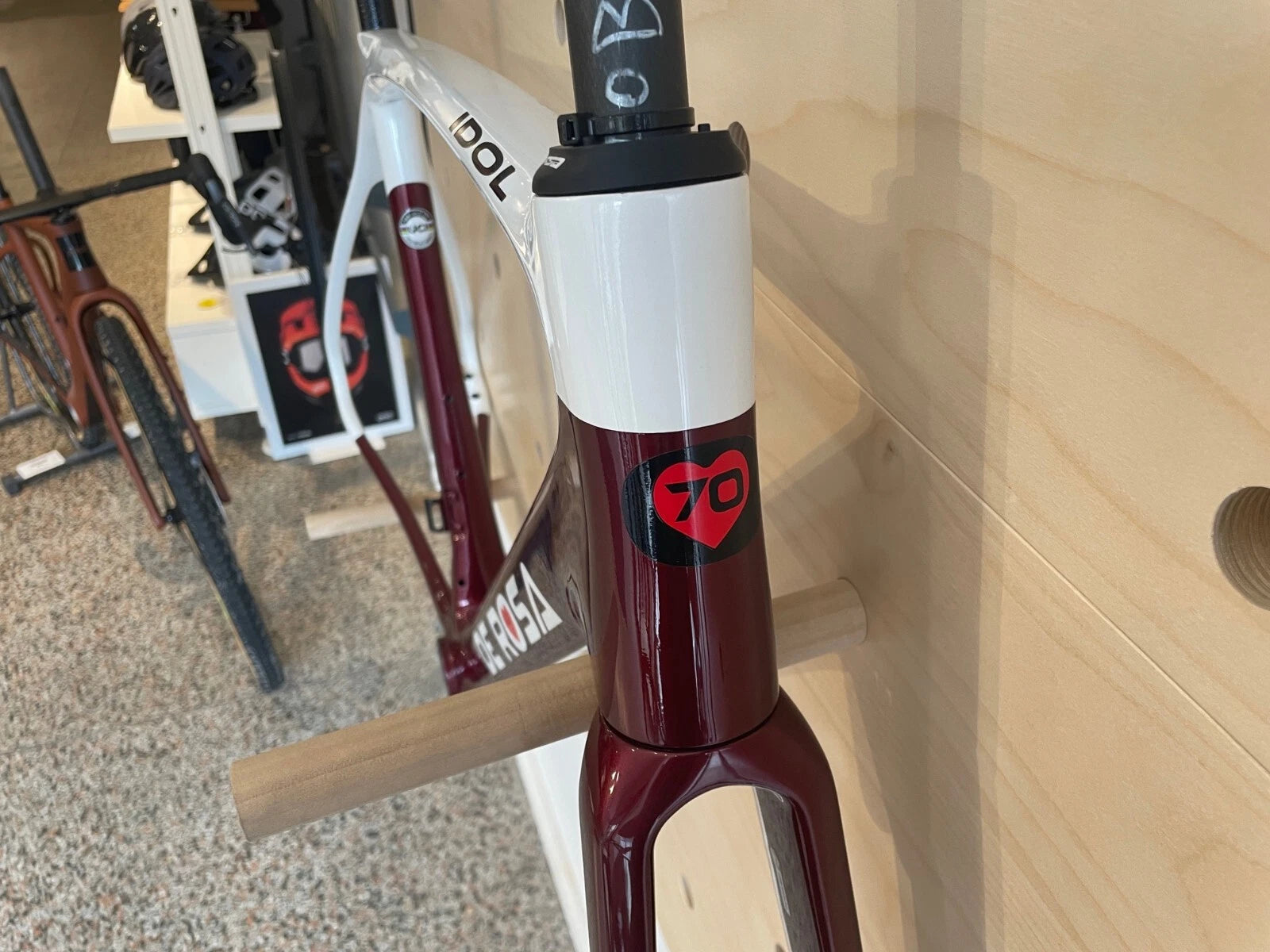 DE ROSA CADRE IDOL DISQUE BIANCO RUBINO 105 12V 51CM – Studio Cycle ...