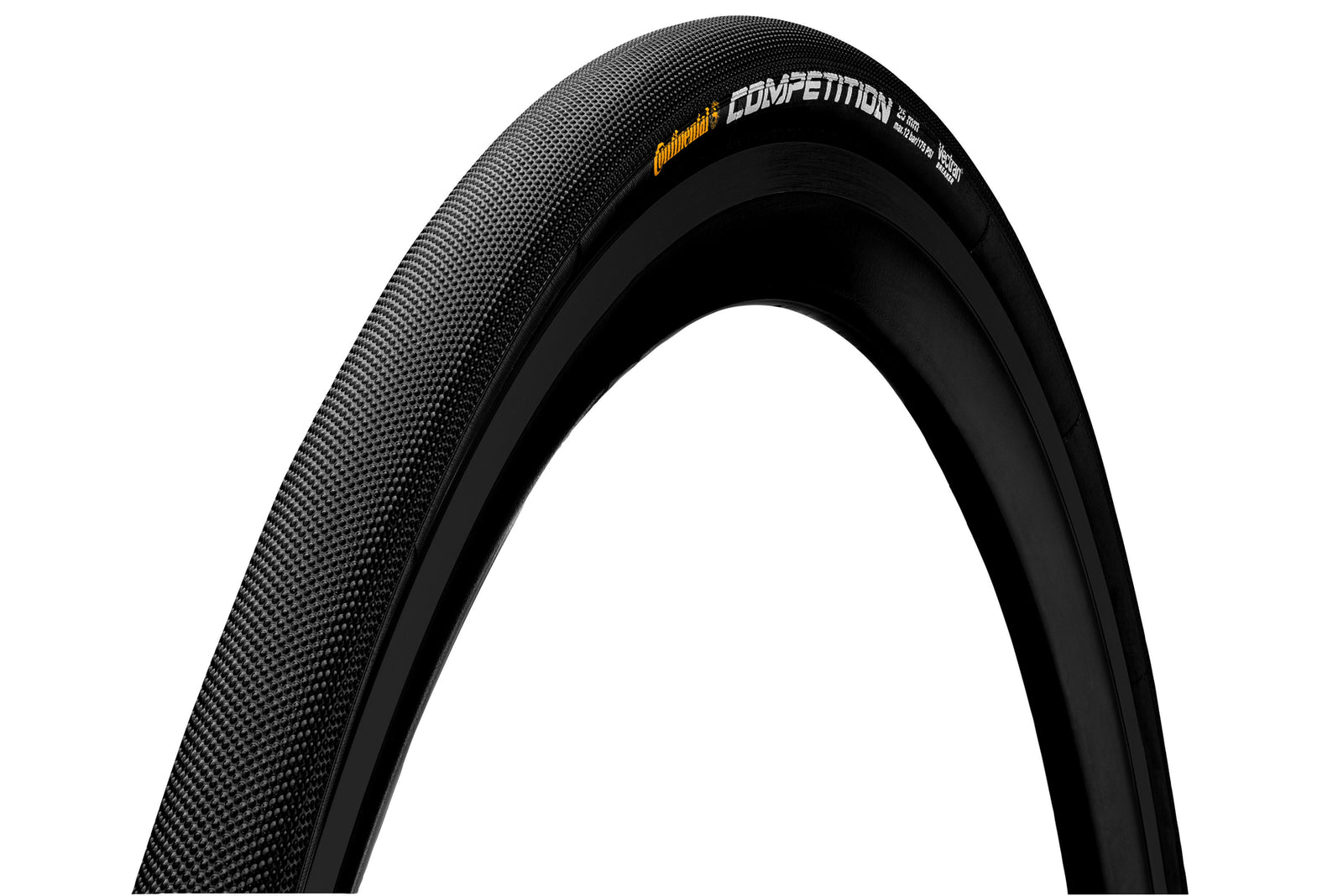 CONTINENTAL COMPETITION TUBULAR 28 X 25 BLACK-BW + BLACK CHILI