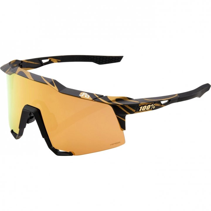 Lunettes de soleil 100% SPEEDCRAFT SAGAN LE WHITE AND GOLD
