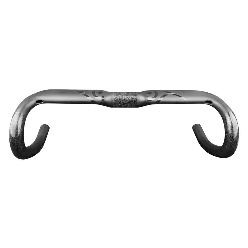 Guidon Route ORIGIN8 Carbone FRENZY AERO 31.8x400 BK