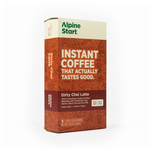 Alpine Start - Instant Coffee : Dirty Chai Latte