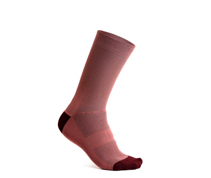 7MESH WORD SOCKS 6 inches UNISEX DUSTY ROSE SMALL