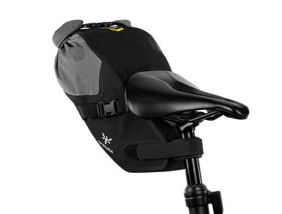 APIDURA sac de SELLE ARRIÈRE, TAILLE MOYENNE 14 LITRES (SAC CYCLE TOURING / BIKEPACKING)REAR DRY SADDLE PACK, MID-SIZE 14 LITRE (CYCLE TOURING/BIKEPACKING BAG)