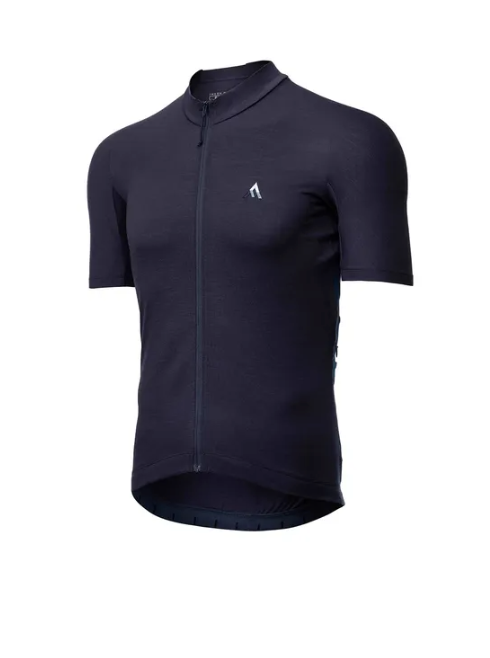 ASHLU MERINO JERSEY SS MEN'S - ECLIPSE MEDIUM