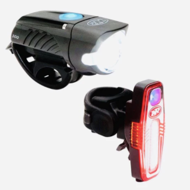 Combo d'éclairage à DEL rechargeable NiteRider, Swift 300 et Sabre 110