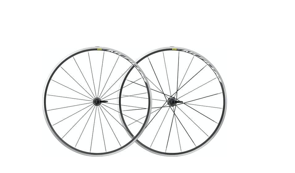 PAIRE DE ROUES MAVIC AKSIUM 19 FREIN SUR JANTE HG11 Studio Cycle