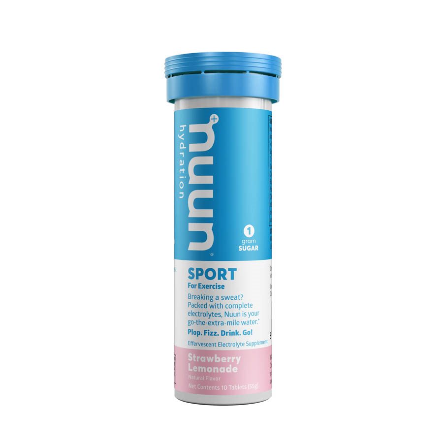 Nuun, Sport, Poudre, Fraise/Limonade, 10 portions