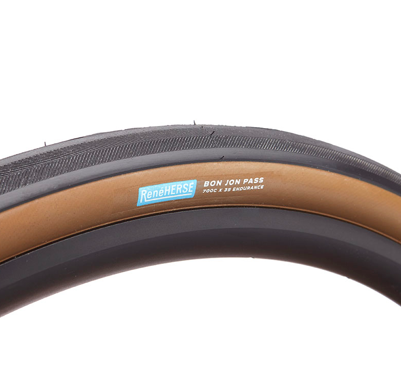 RENÉ HERSE 700C x 35 Bon Jon Pass TC pneu Extralight Tan