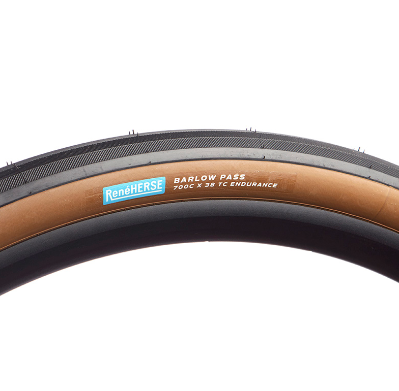 RENÉ HERSE 700C x 38 Barlow Pass TC Tire EXTRALIGHT TAN