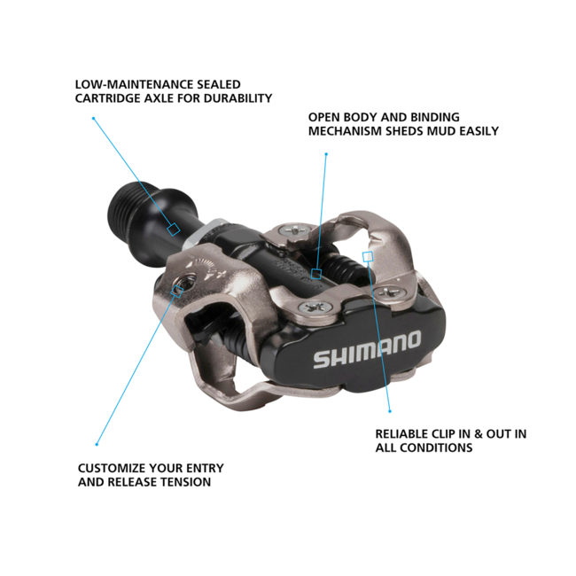 SHIMANO PD-M540 BLACK SPD 