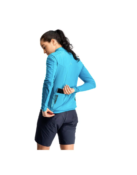 7MESH SYNERGY JERSEY LS WOMEN - AQUA X-SMALL