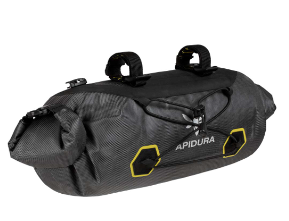 Sac de GUIDON AVANT APIDURA SEC, TAILLE COMPACT 9 LITRES (TOURING/BIKEPACKING/RANDONNEUR/SAC COMMUTER)