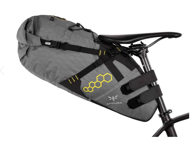 Sac de selle ARRIÈRE APIDURA, TAILLE RÉGULIÈRE 17 LITRES (CYCLE TOURING / BIKEPACKING)