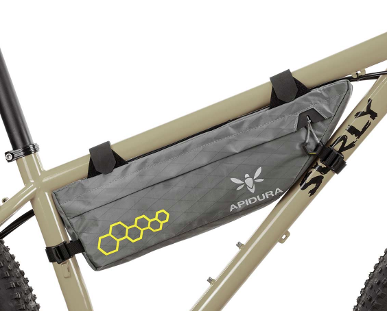 Sac de vélo de CADRE APIDURA, PETITE TAILLE 3 LITRES (TOURING / BIKEPACKING / RANDONNEUR / SAC COMMUTER)