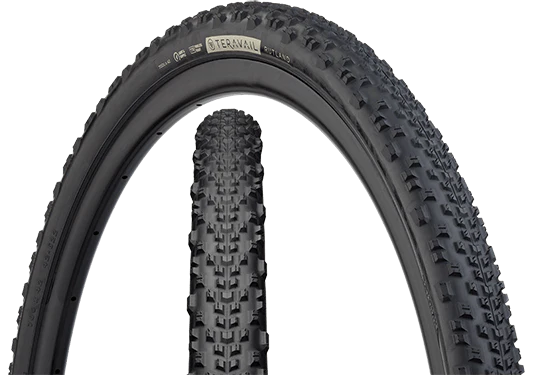 Teravail Rutland Tire - 700 x 42 Tubeless Folding Black Durable