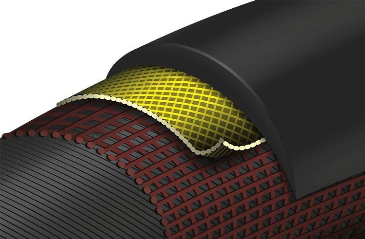 25-622 Gator Hardshell black/black foldable skin