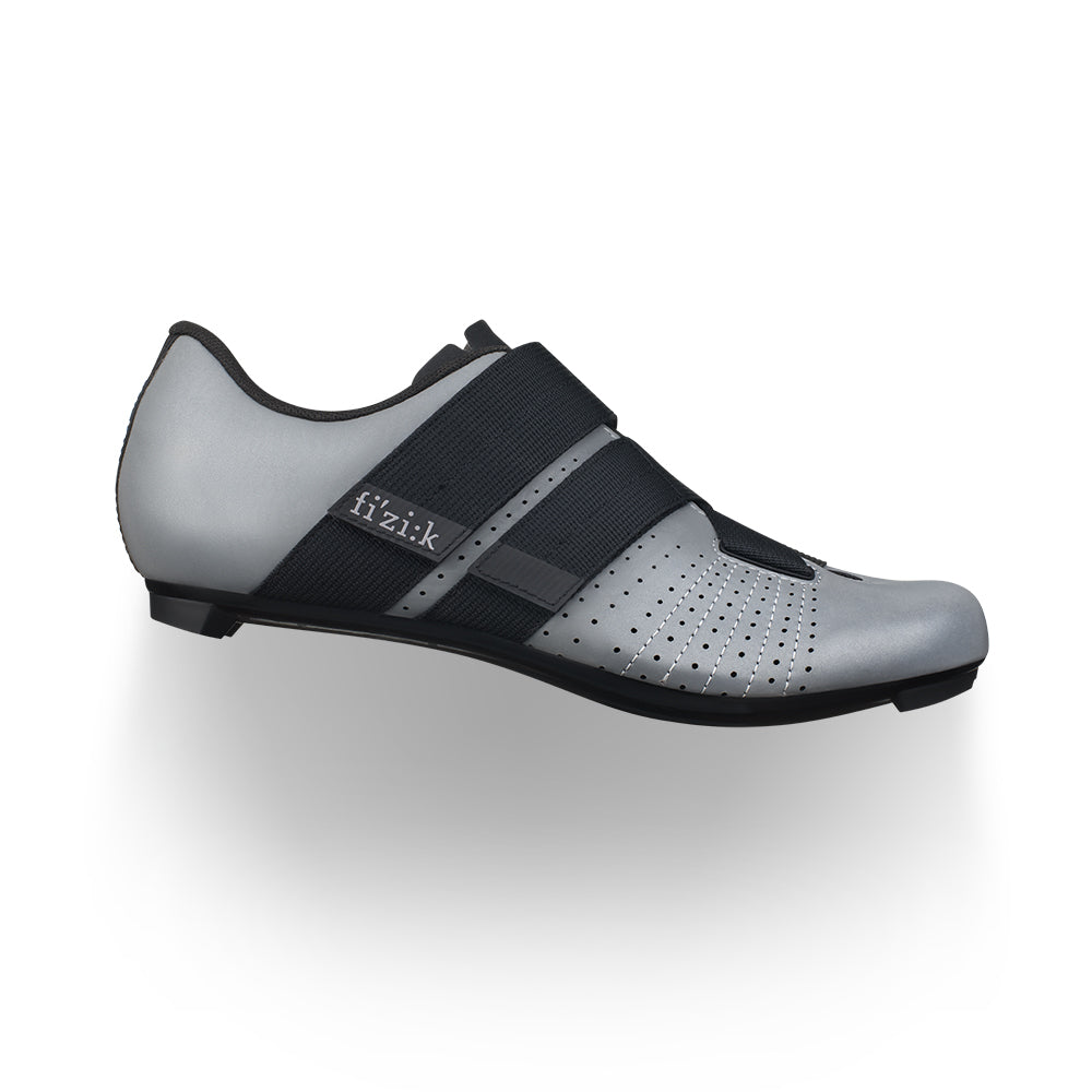FIZIK TEMPO POWERSTRAP R5 SHOE - REFLECTIVE GRAY